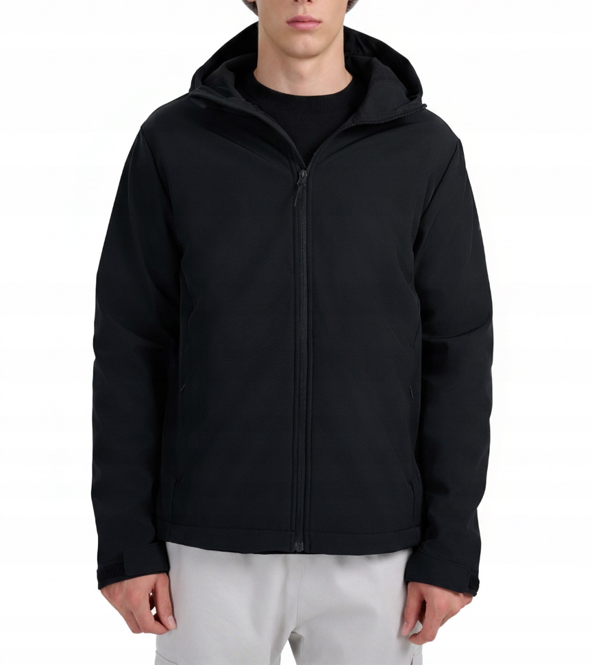 Kurtka męska 4F wodoodporna Softshell czarna r. M