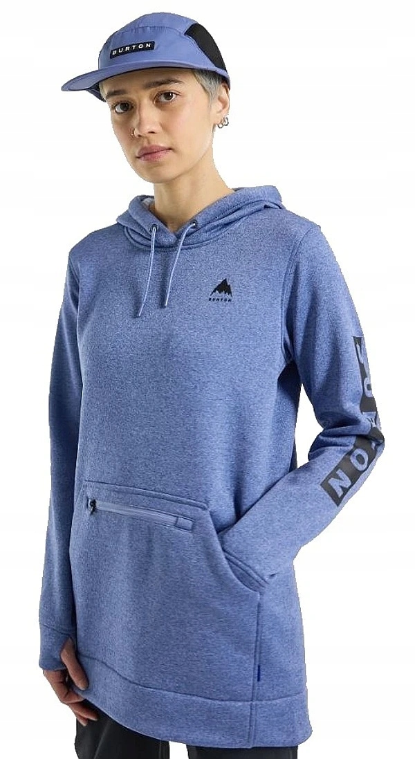 bluza Burton Oak Long Pullover Slate Blue
