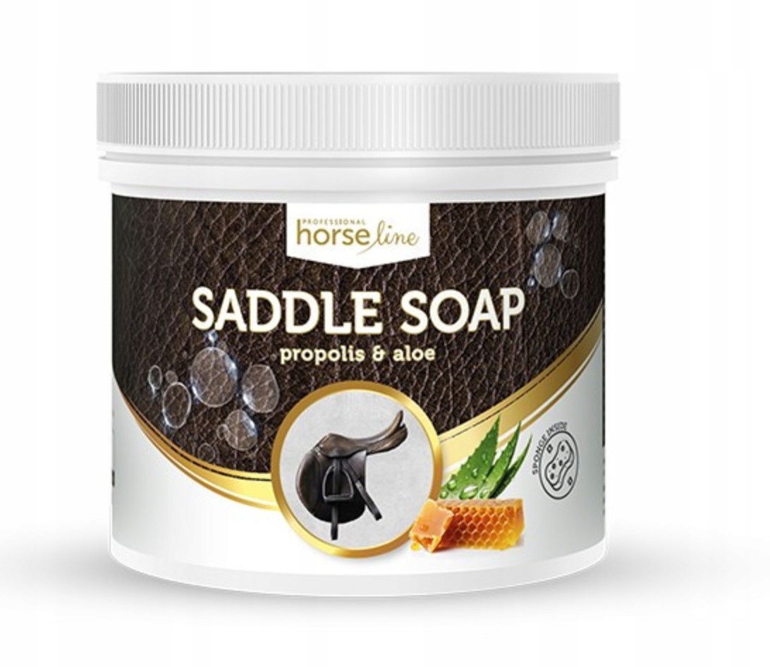 HorseLine Saddle Soap 400ml Mydło W Płynie Dla Konia Czyszczące Skórę
