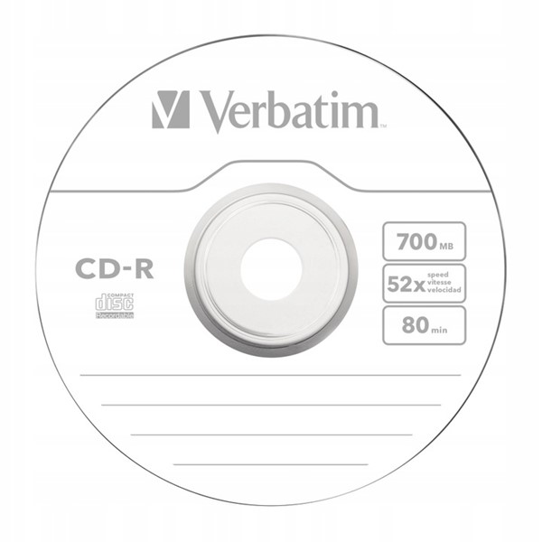 Dvd-r 4,7GB X16 Verbatim Azo Cake 10szt
