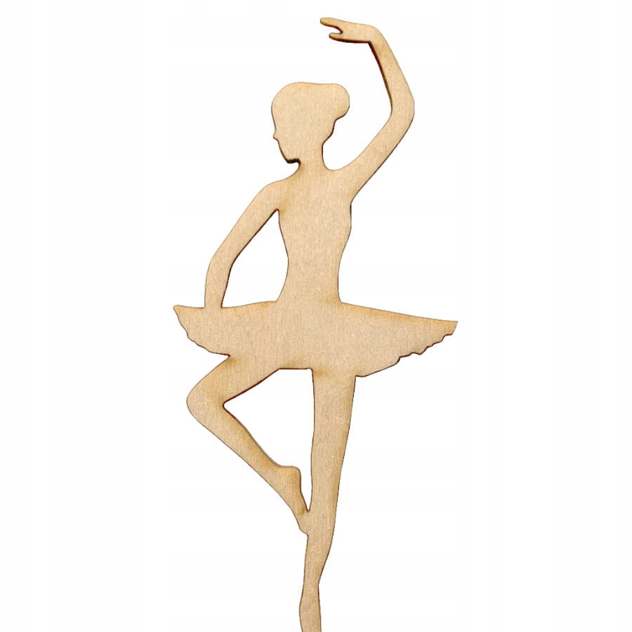 

Topper na tort z baletnicą ozdoba baletnica 12cm