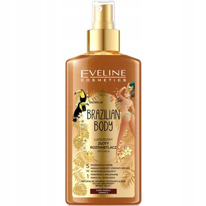 

Eveline Brazilian Złoty Rozświetlacz Ciała 150ML
