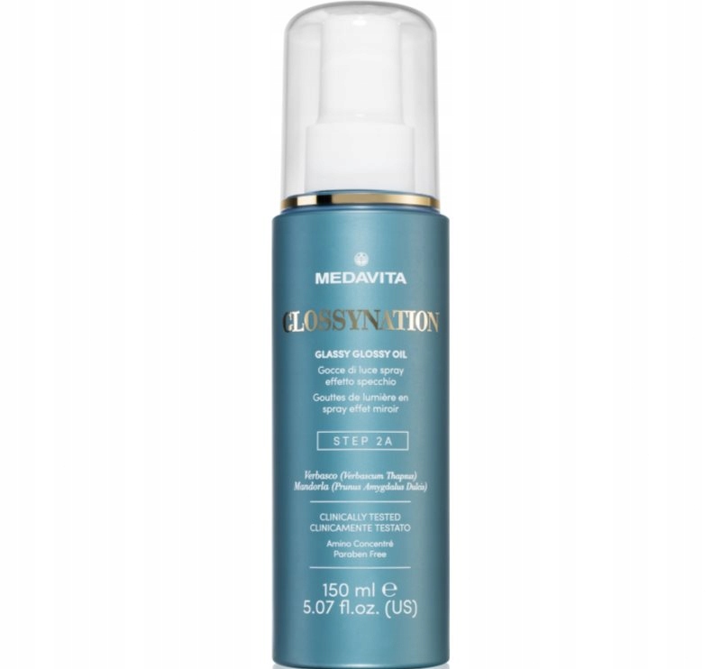 Medavita Glossynation Glassy Glossy Oil sprej bez oplachování 150 Ml