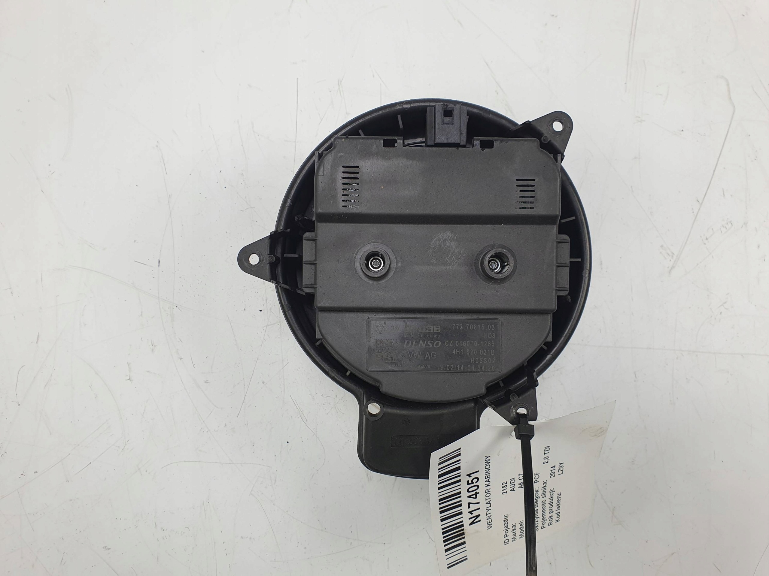 heating fan cab 4H1820021B AUDI A6 C7