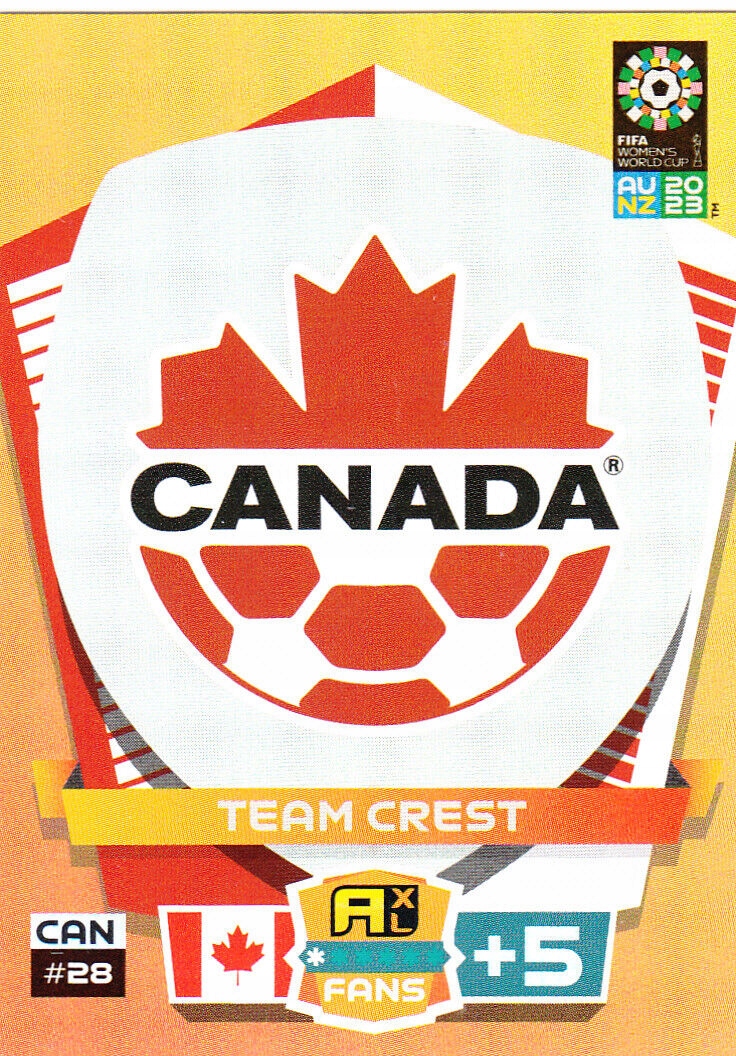 Fifa Women's World Cup 2023 Team Crest Canada 28