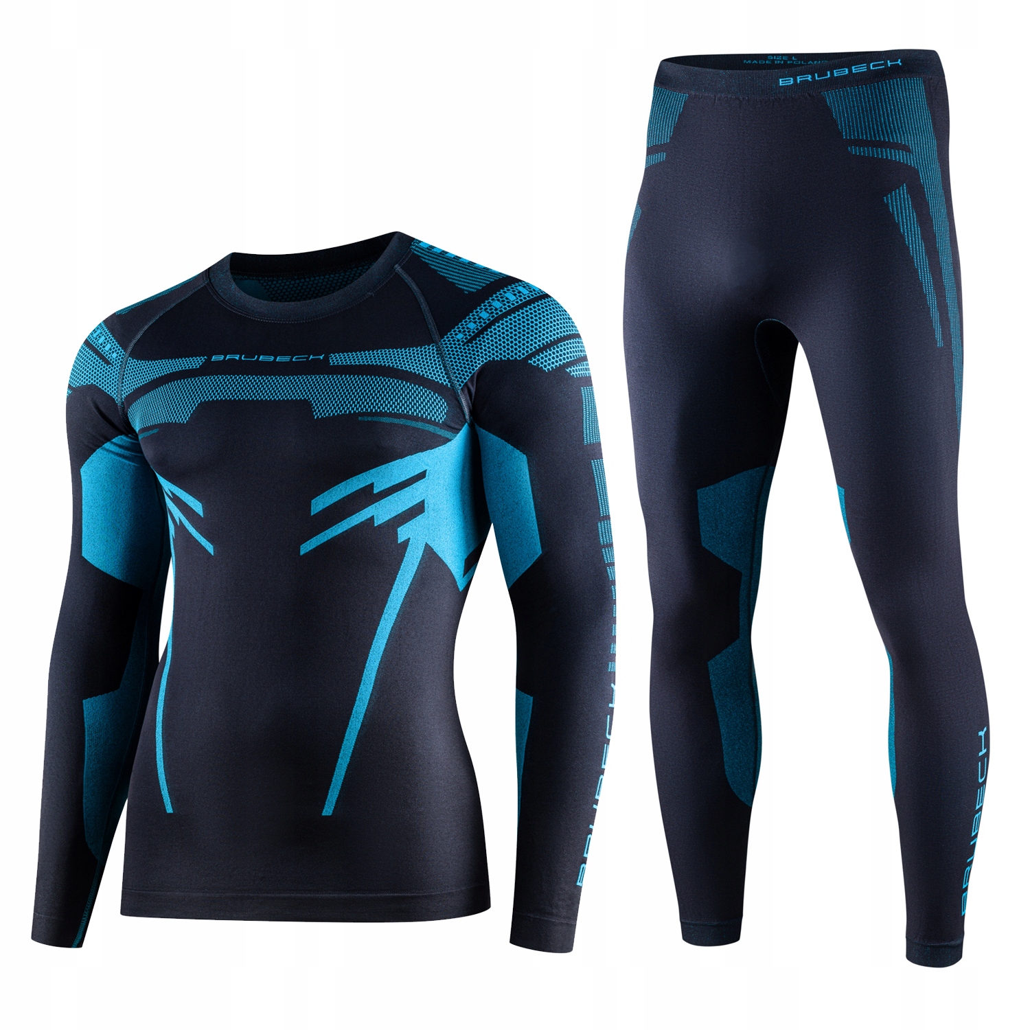 Bluza Spodnie Sportowe Termoaktywne Brubeck Dry
