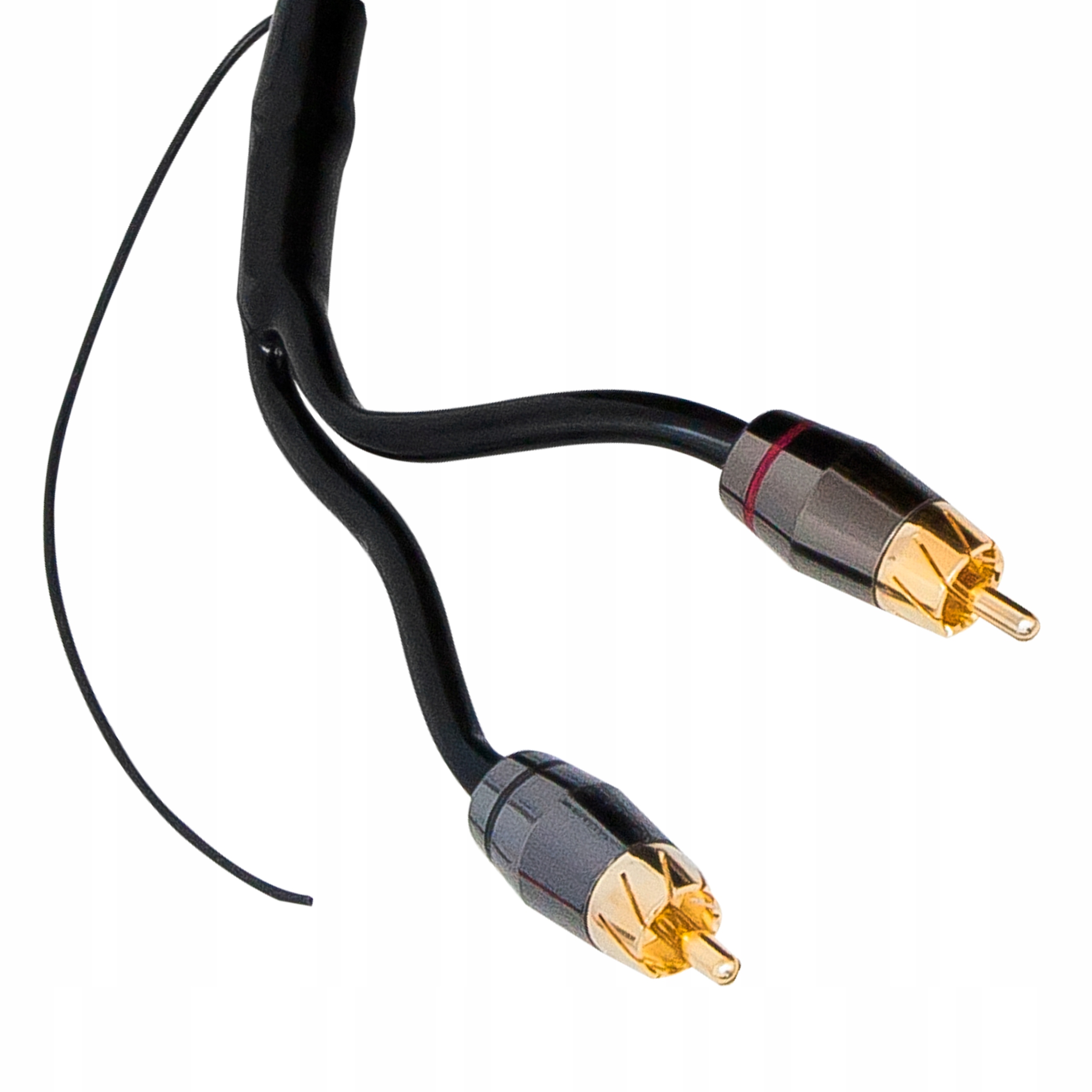 KABEL AUDIO DO WZMACZNIACZA 2X RCA CINCH OPLOT HI-END 5M PREMIUM Marka Blow