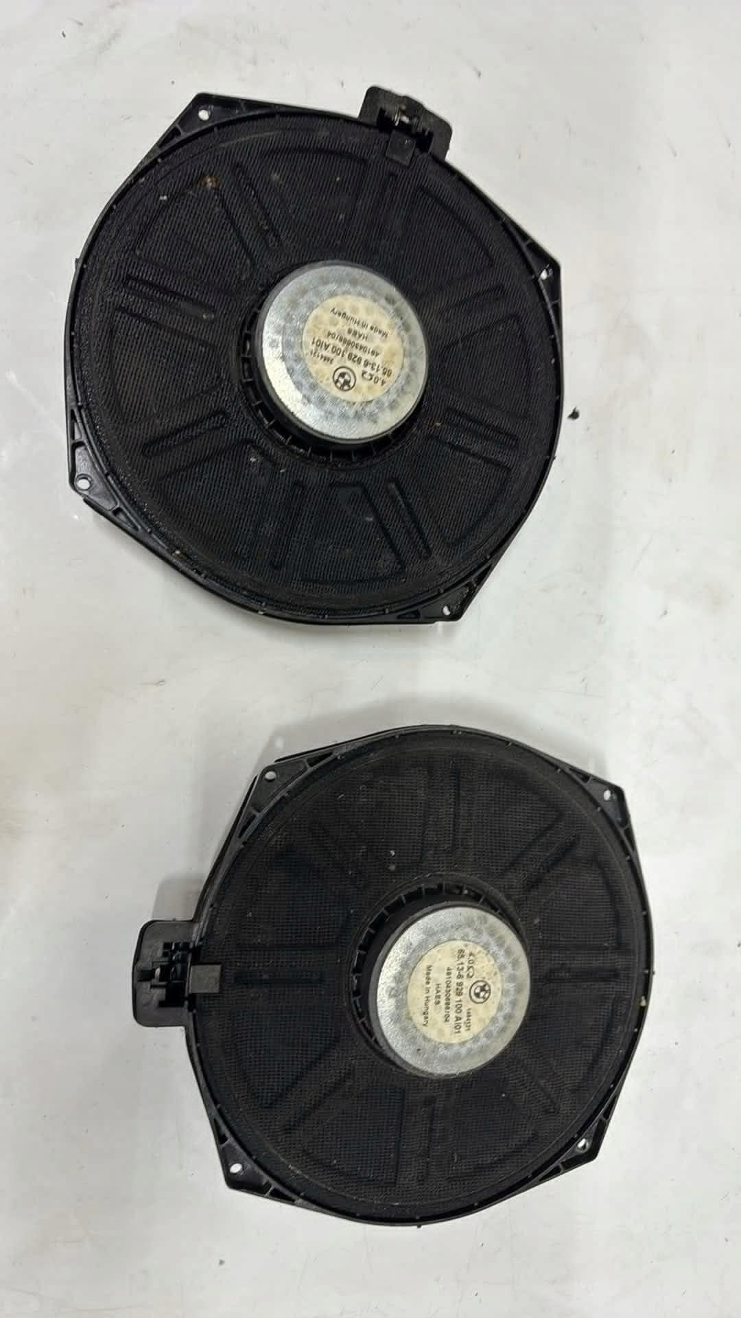 speakers SUBWOOFER left BMW E60 E61 OE 6929100 6919353 left right KOMPLET