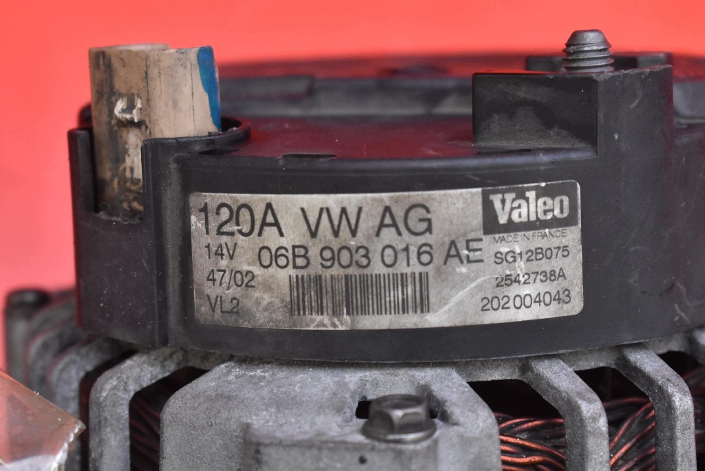 ALTERNATOR 06B903016AE AUDI A4 B6 2.0 20V 130 KM 00-05