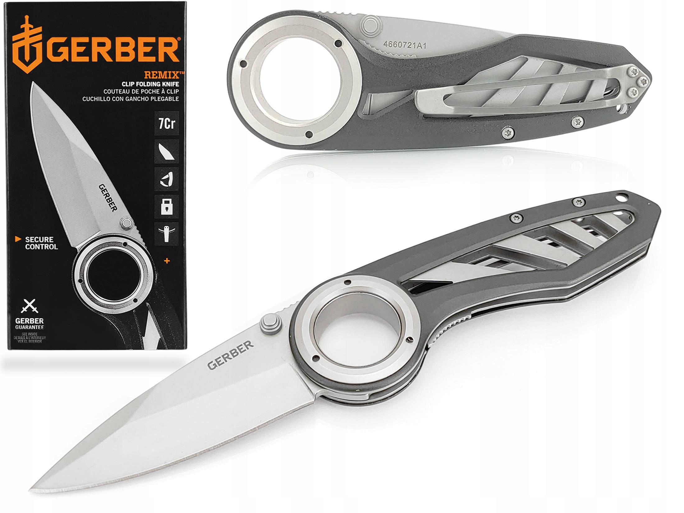 Skládací nůž lezecký Gerber Remix Fe 7Cr17MoV