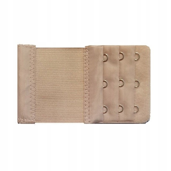 

Przedłużka stanika z gumką 3 rzędy Cielisty ciemny