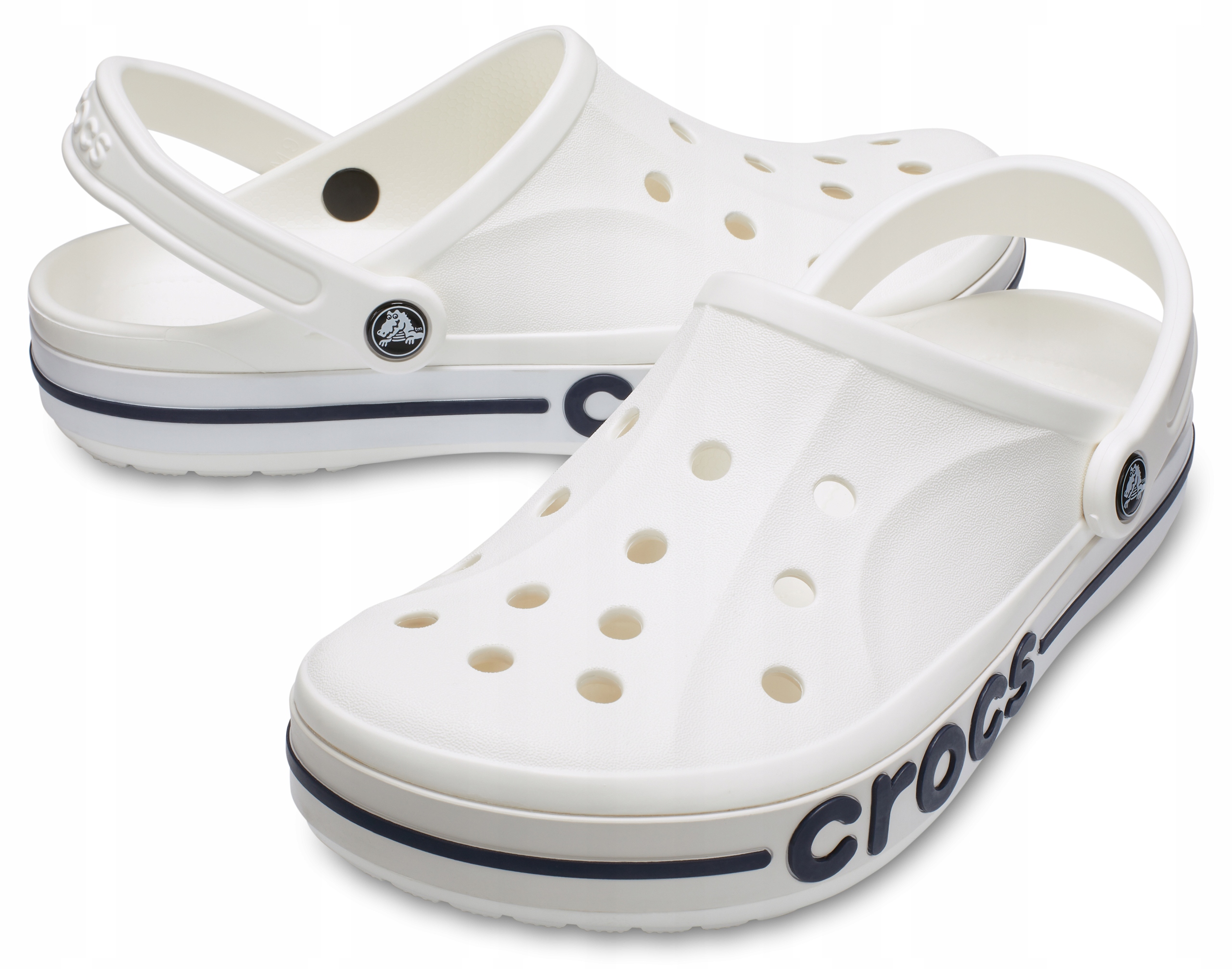 

Wygodne Klapki Crocs Bayaband Clog Biały 45,5