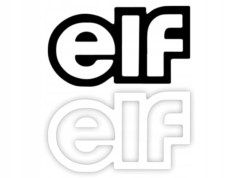 ELF - Naklejka na samochód na auto KOLOR
