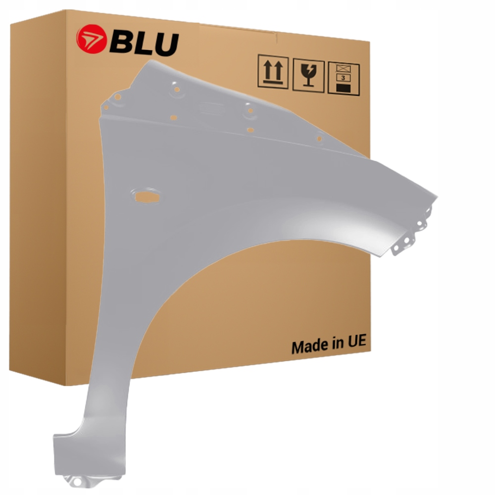 Blu Blatník Toyota Aygo II 1F7 pravý stříbrný 14-22 přední UltraSilver