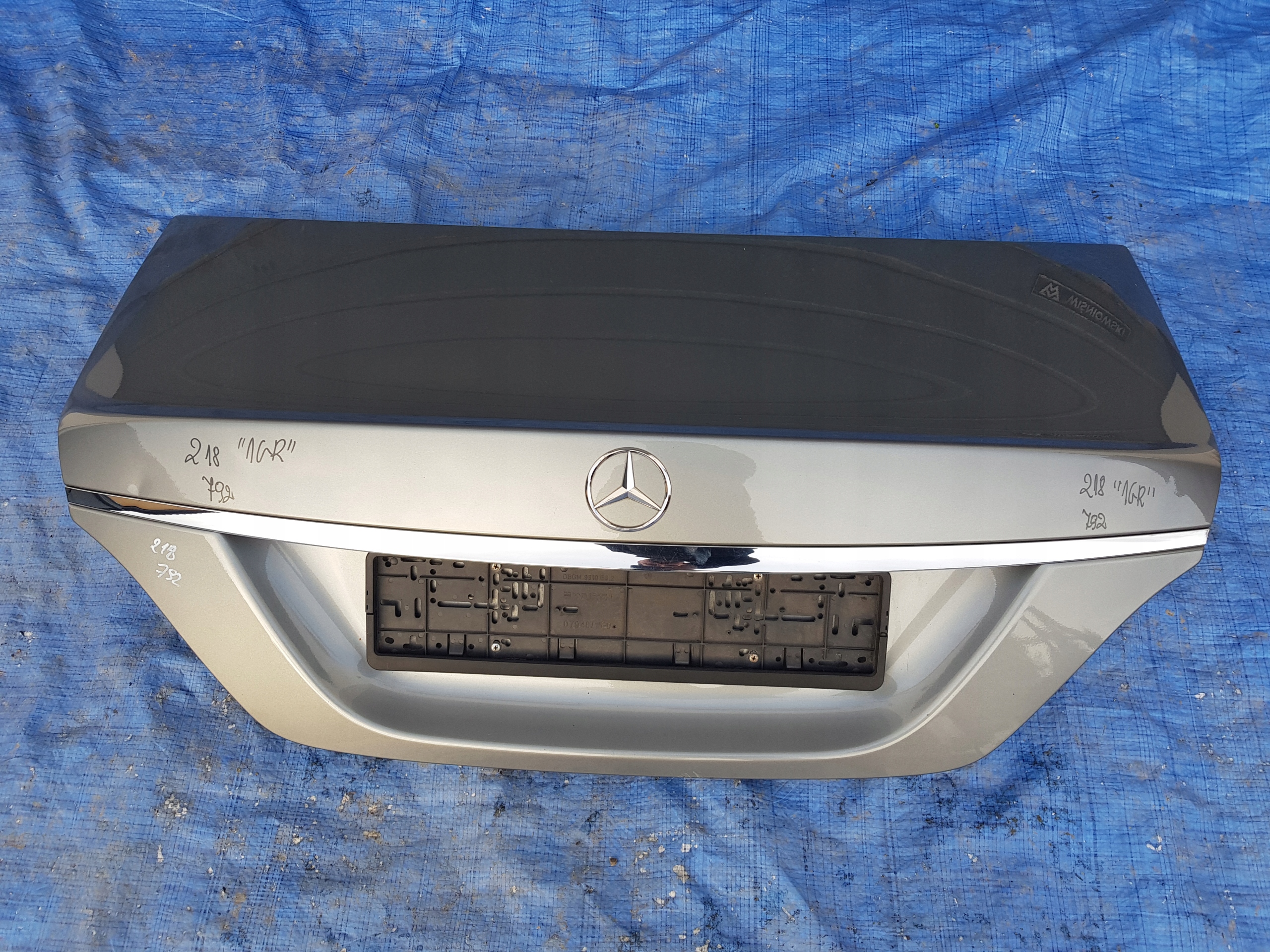 complete trunk door boot MERCEDES CLS W218 sedan C792 792
