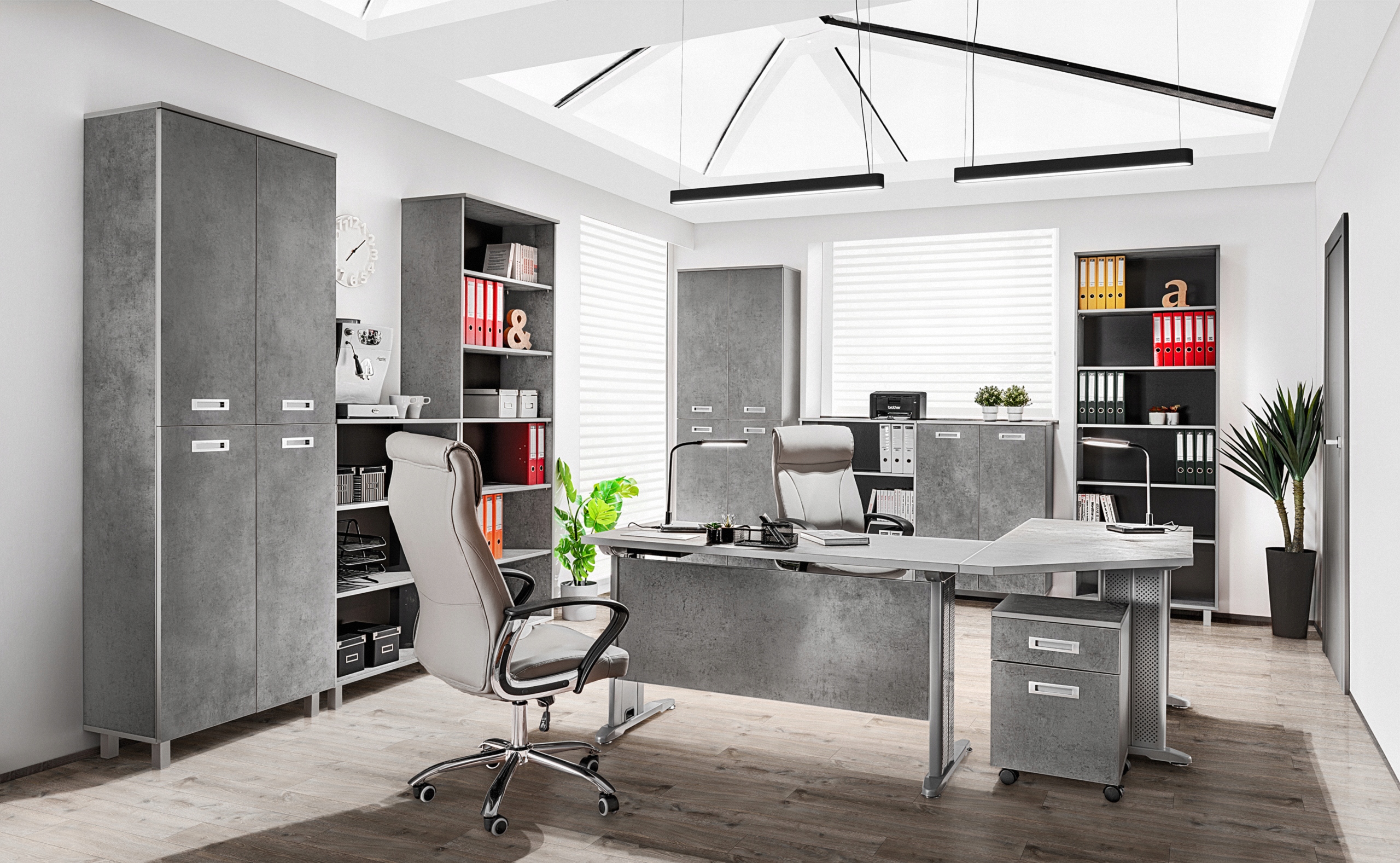 SZAFKA KONTENEREK NA KÓŁKACH MOBILNY BIURKO TIM Szerokość mebla 40 cm