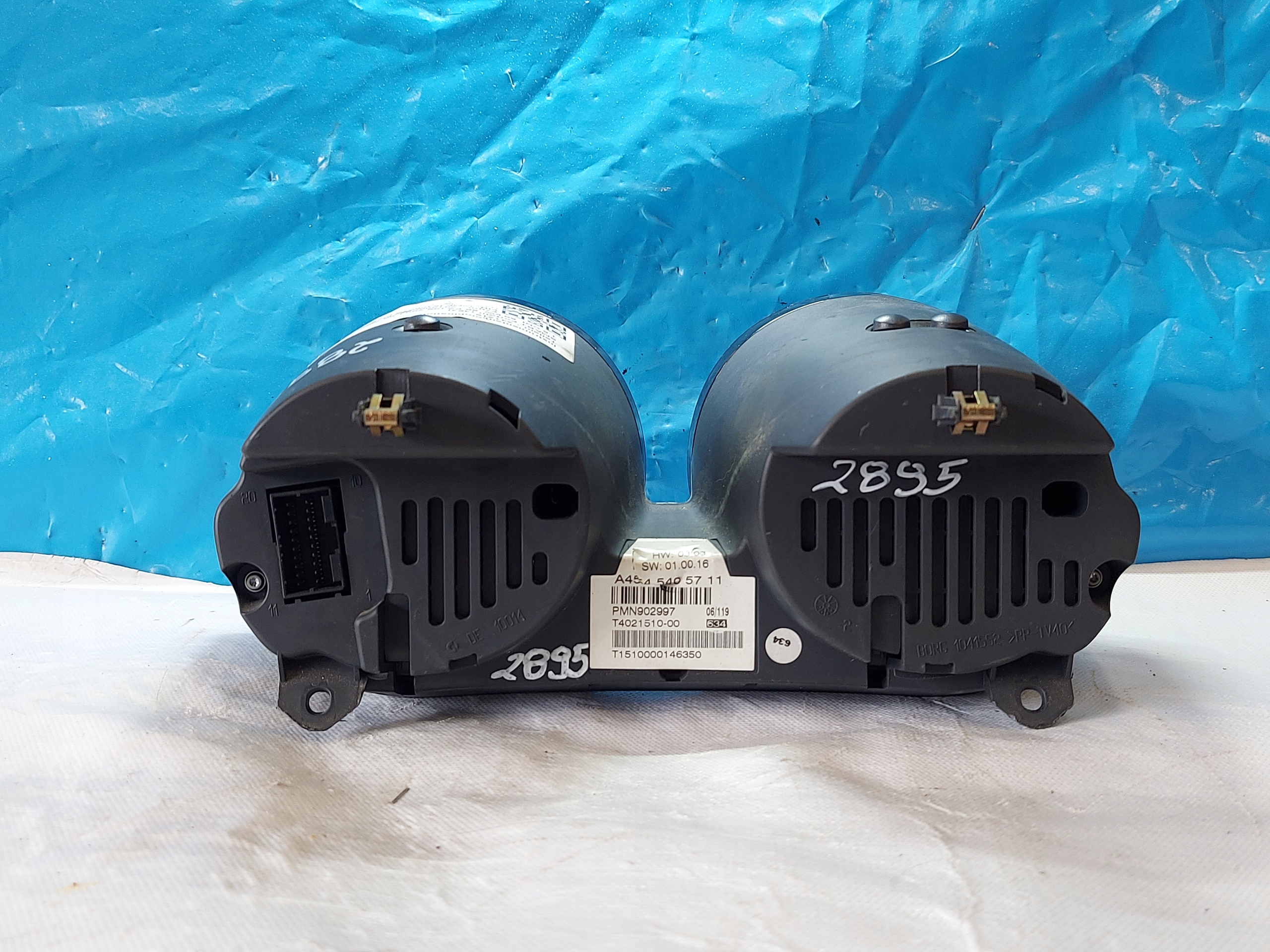 dials clock SMART FORFOUR 454 1.5 CDI A4545405711