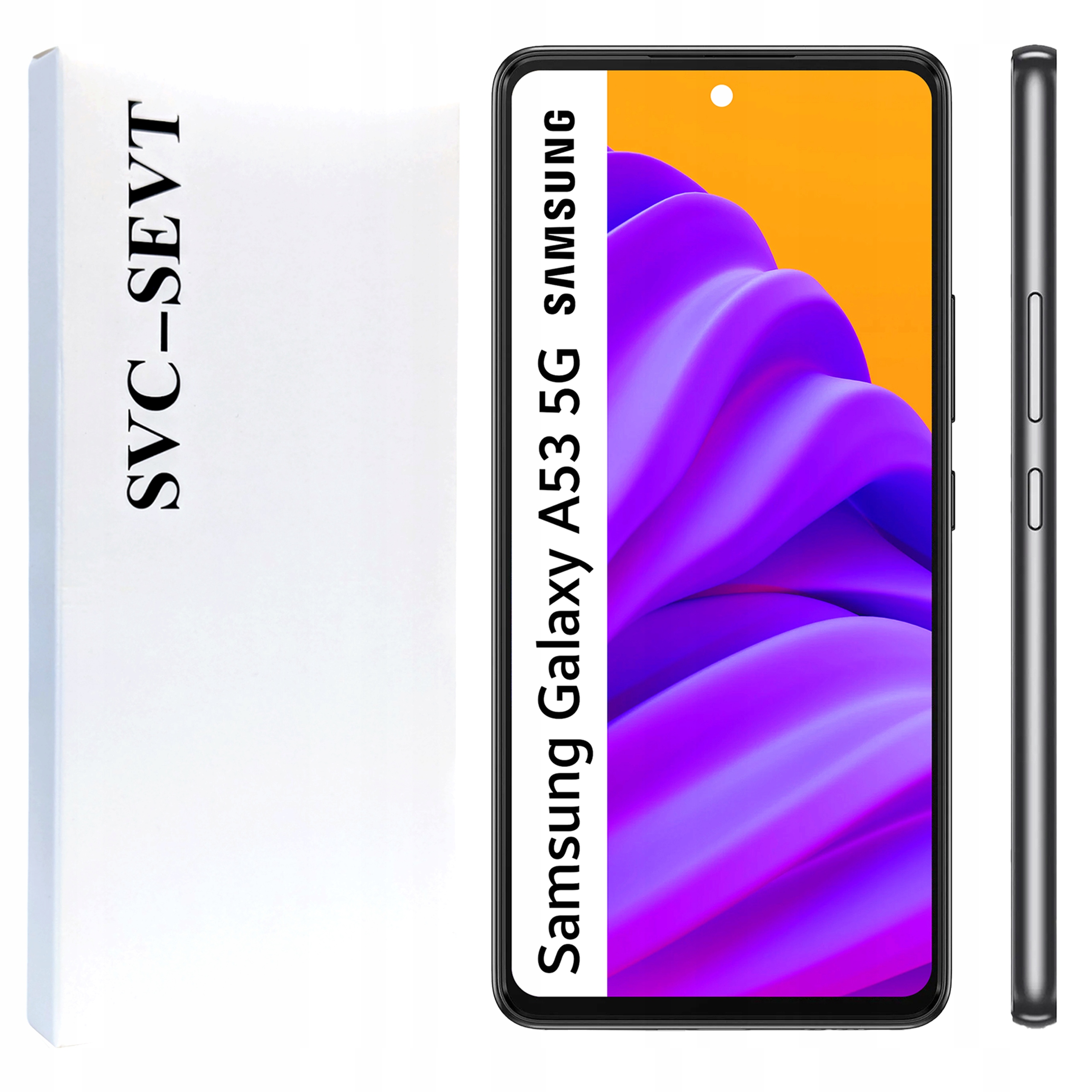 Originál Zila pre Samsung Galaxy A53 LCD Čierny Digitizer Dotykový rámček Čierna