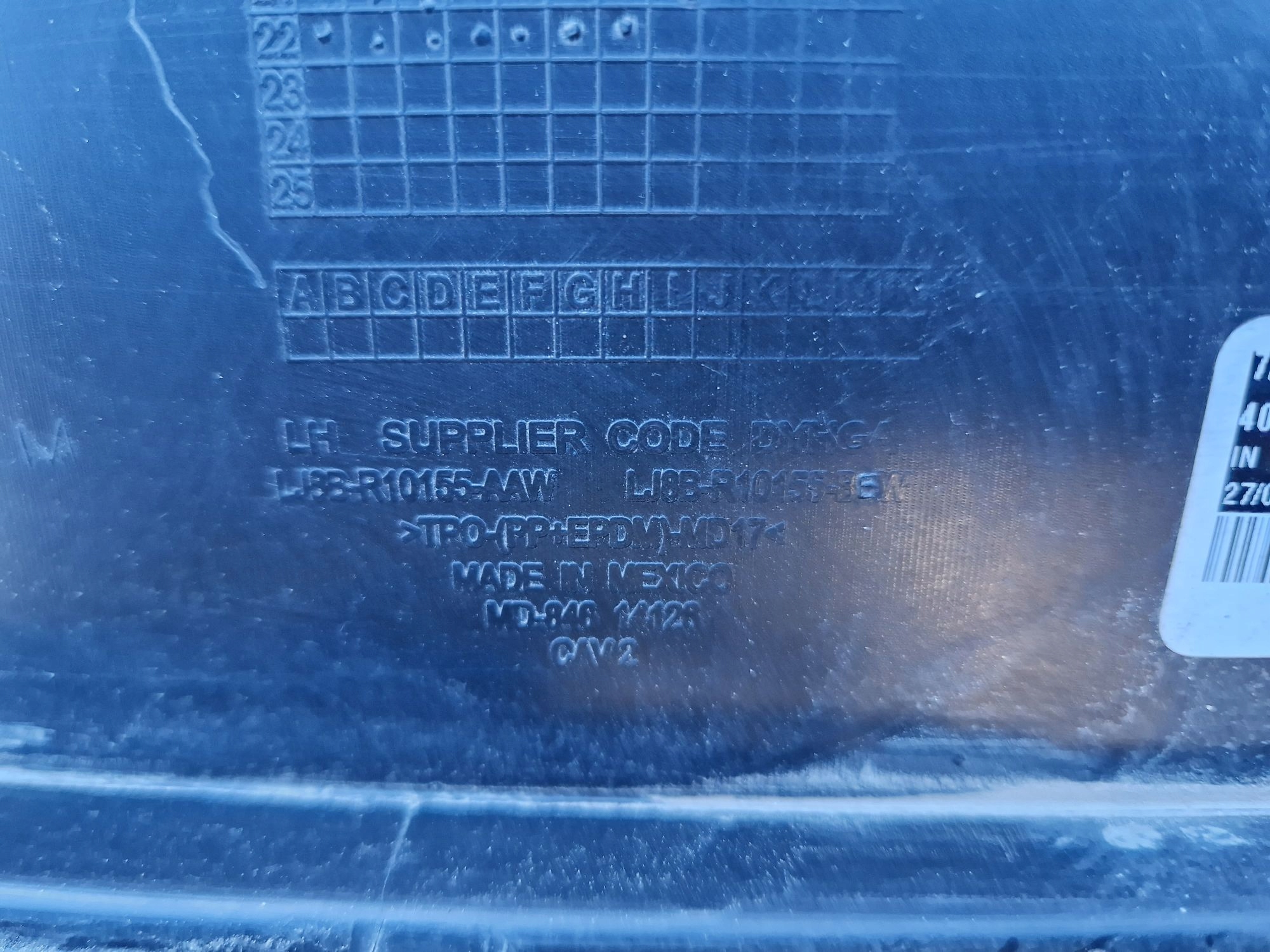 moulding threshold left threshold FORD MUSTANG MACH-E 2020R->