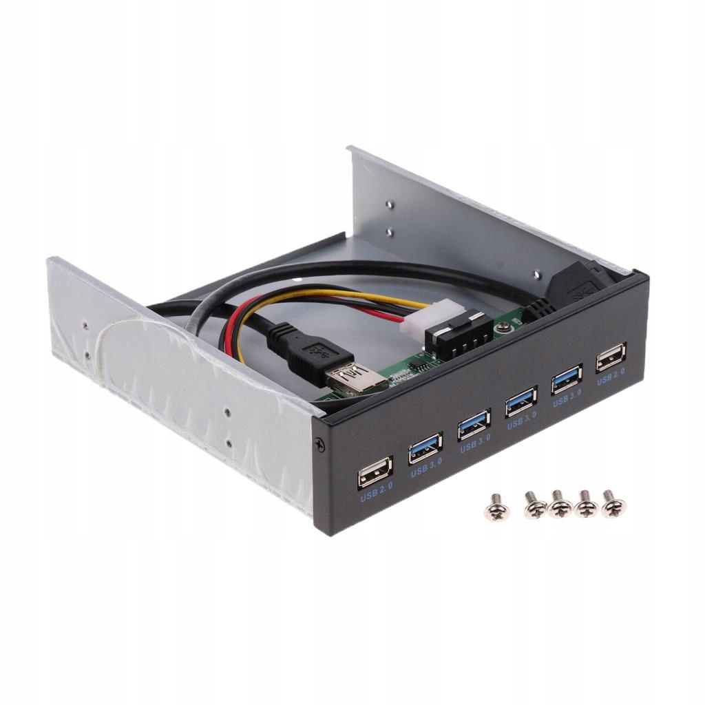 20Pin 6 portów Hub USB 3.0/2.0 USB3.0 Panel przedn