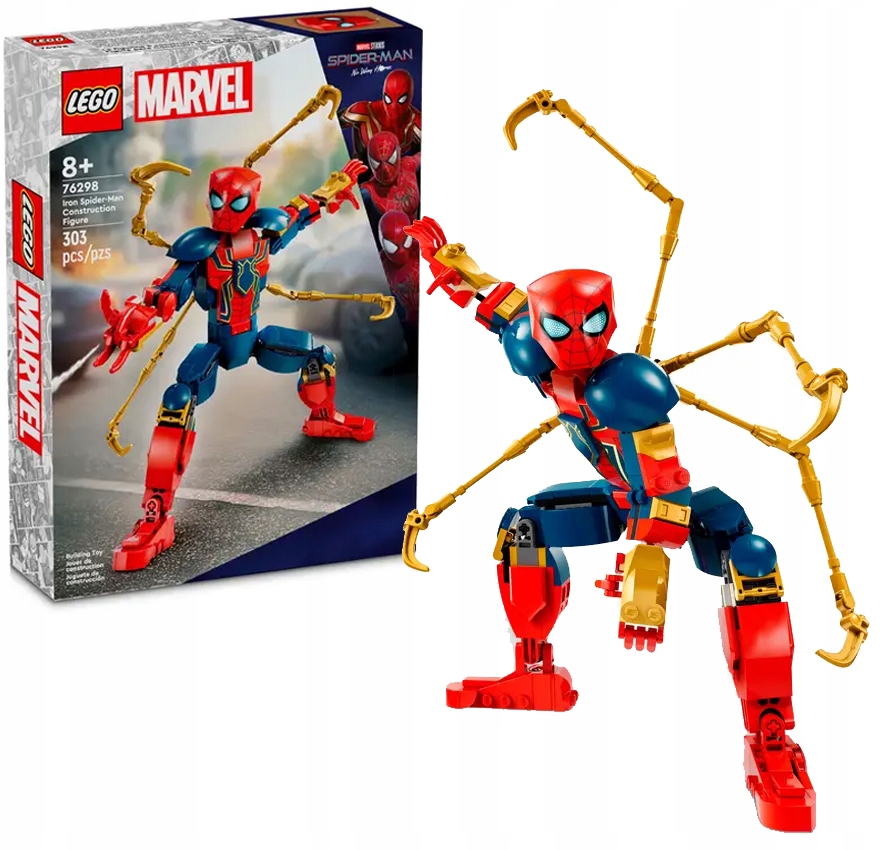 Lego Heroes Figurka Iron Spider-Mana 76298