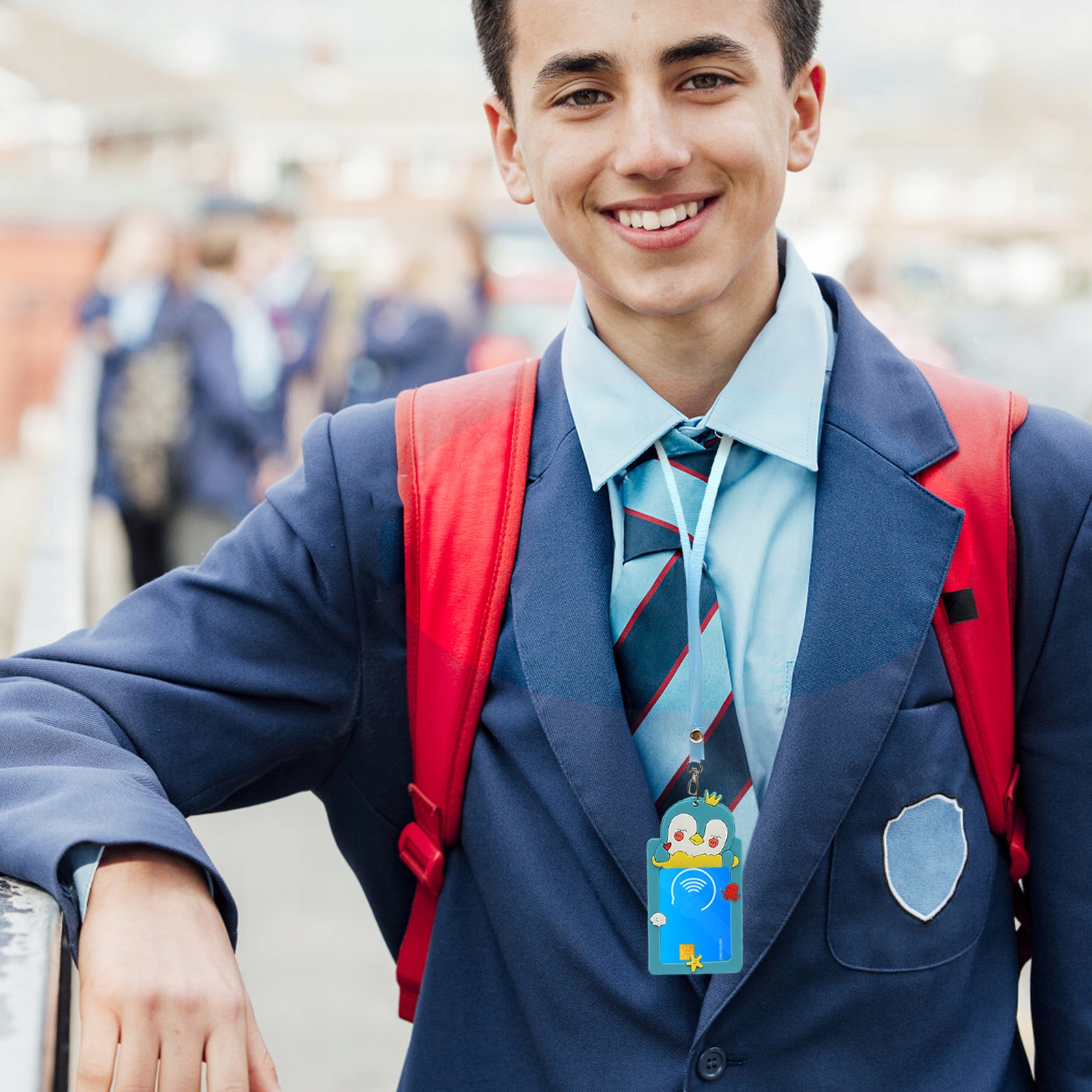 ETUI NA DOWÓD OSOBISTY ETUI NA SMYCZ ETUI NA LEGITYMACJĘ STUDENCKĄ 4SZT Typ brak informacji