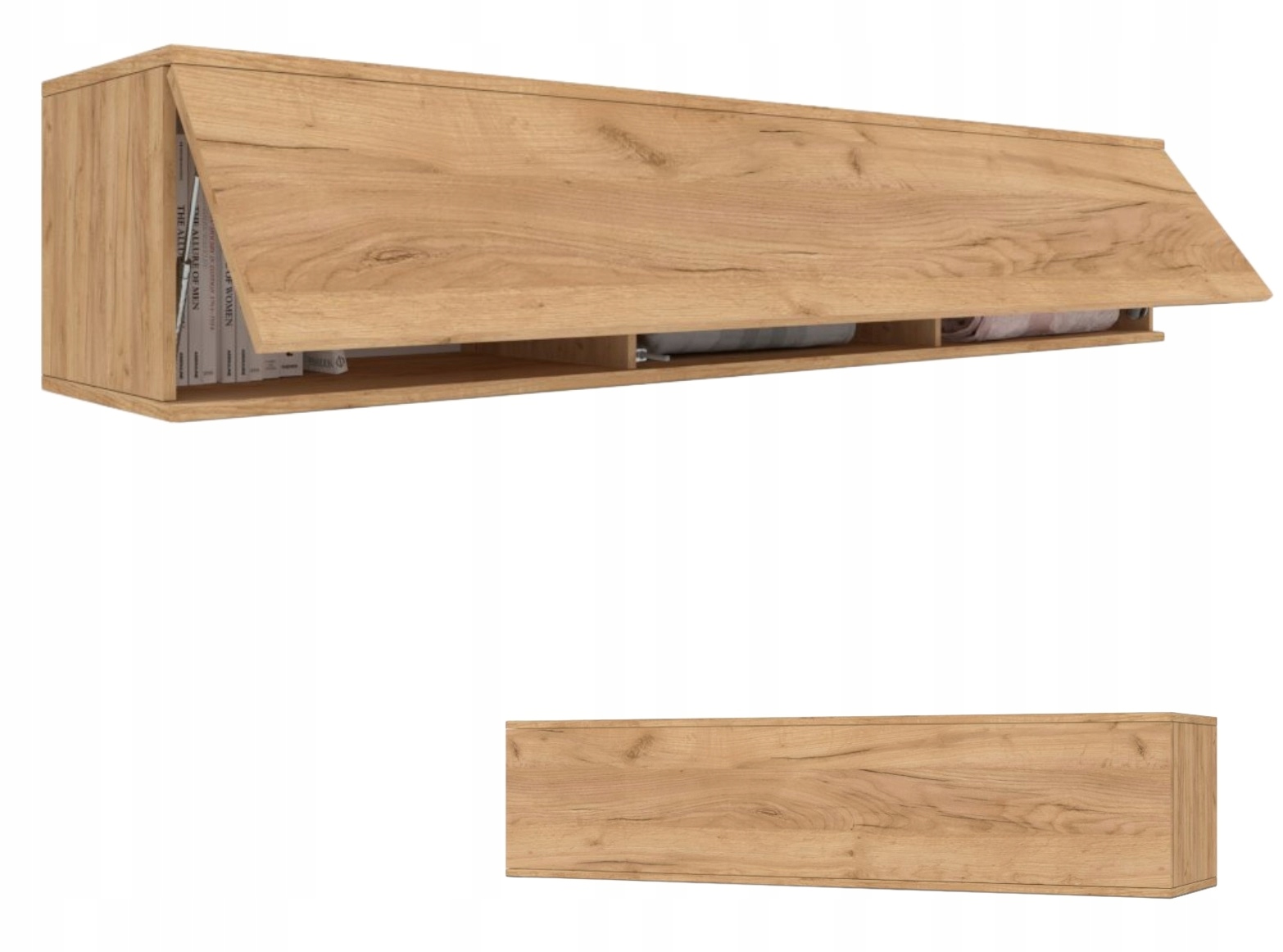 Wisząca Szafka Pozioma RTV Komoda SIMPLY UP Craft 140