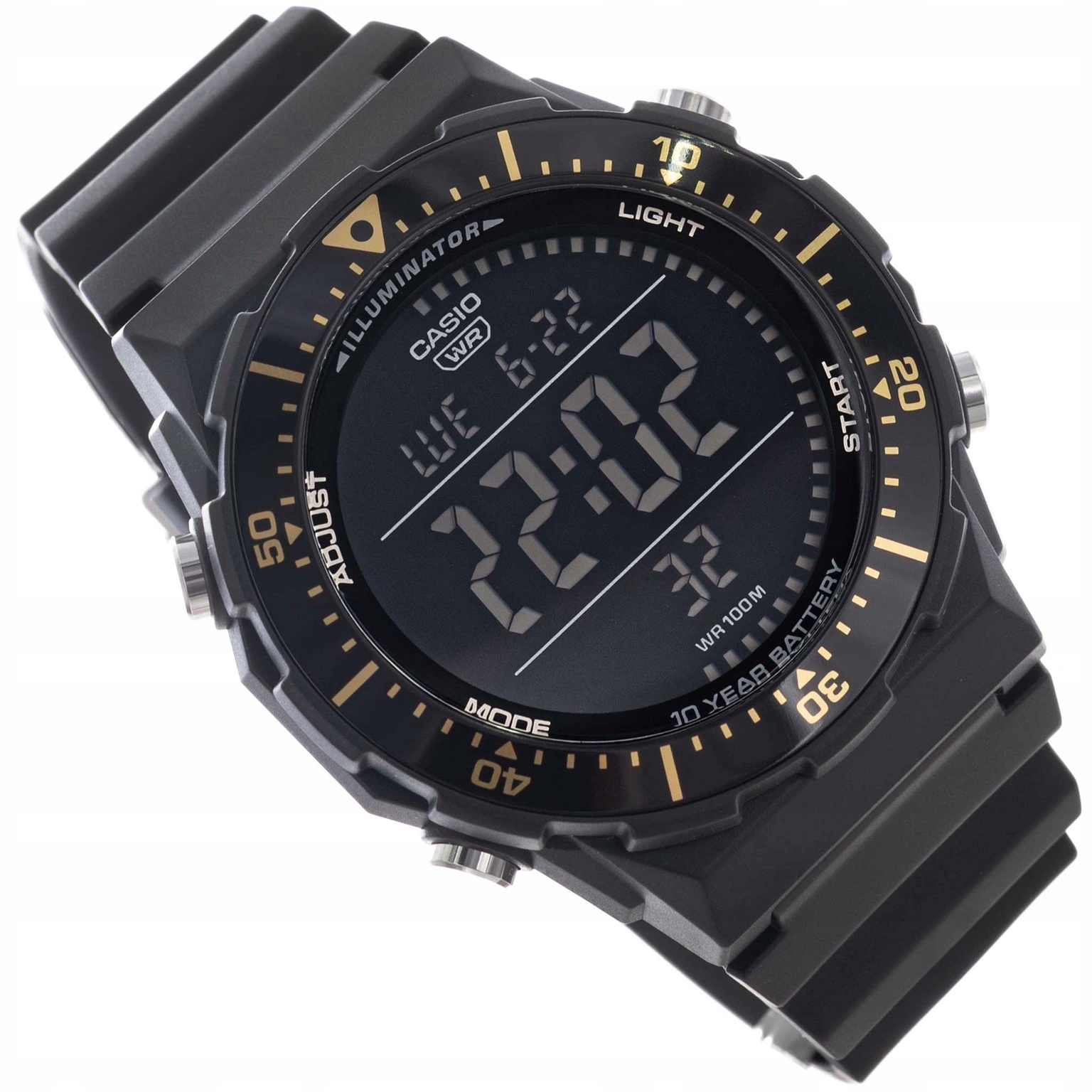 Pánské Hodinky Casio Casio AE-1700H-1BVEF Černé Sportovní