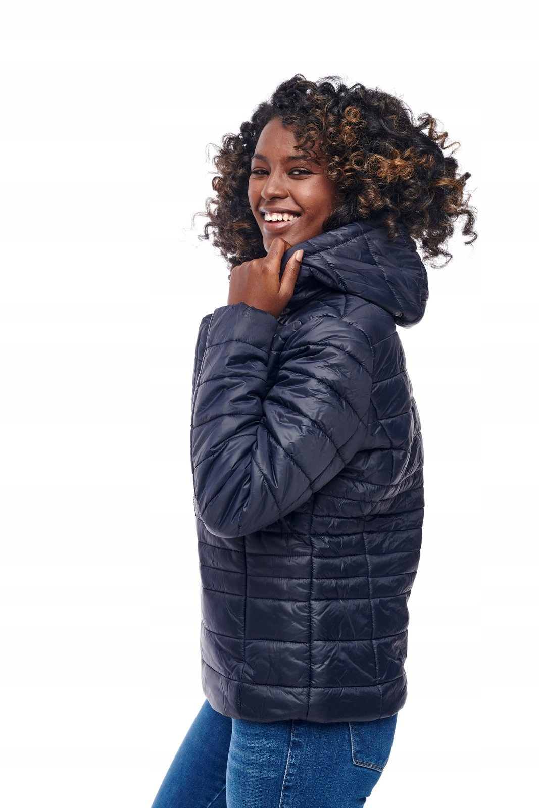Wrangler Puffer Jacket Navy W4Z0XW114 M