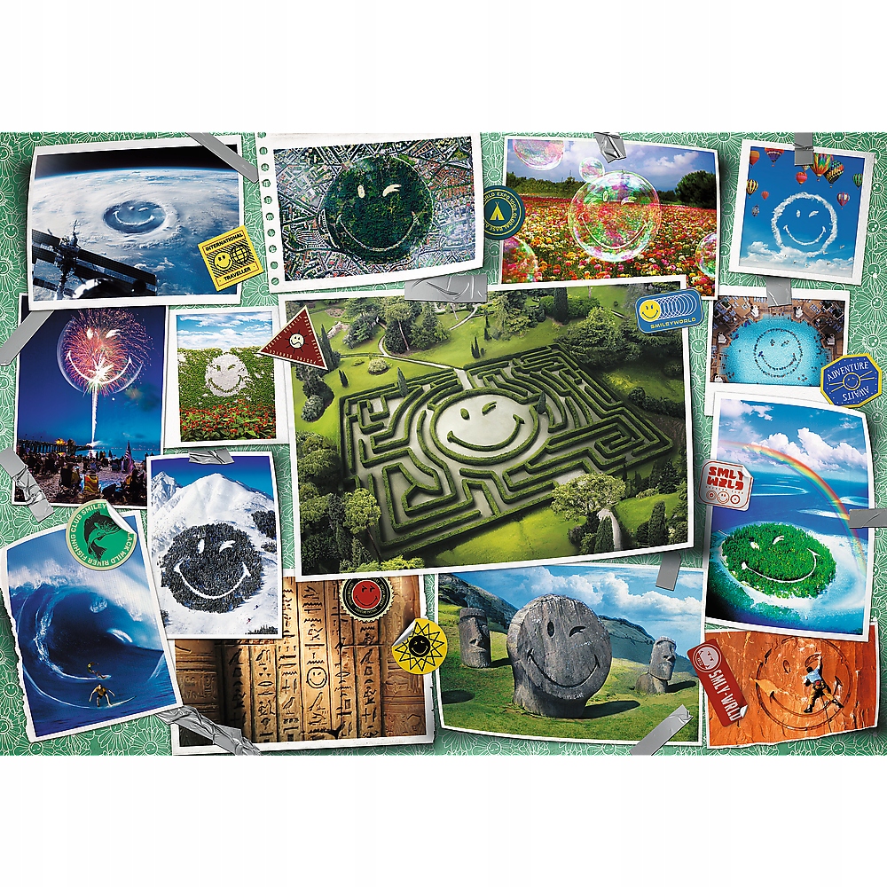 

Puzzle 1000 Układanka Wesołe Zdjęcia Kolaż Trefl