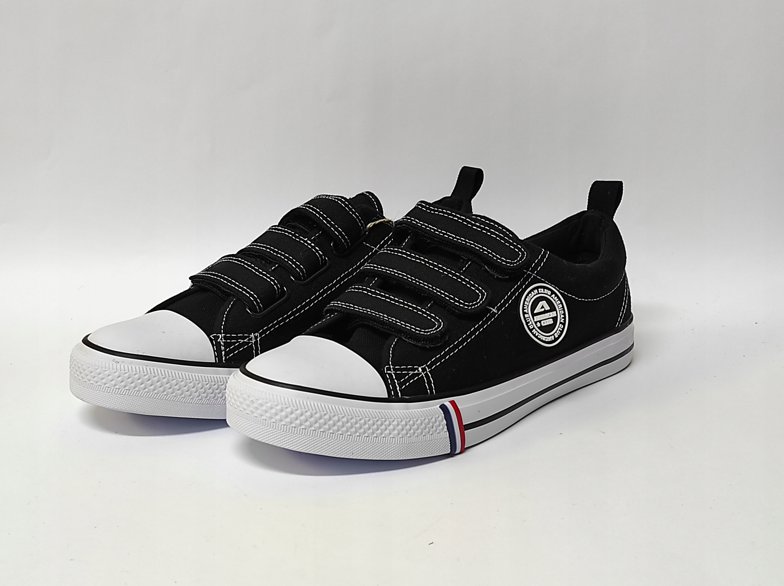 

Obuwie Trampki Rzepa Niskie Black American r 43