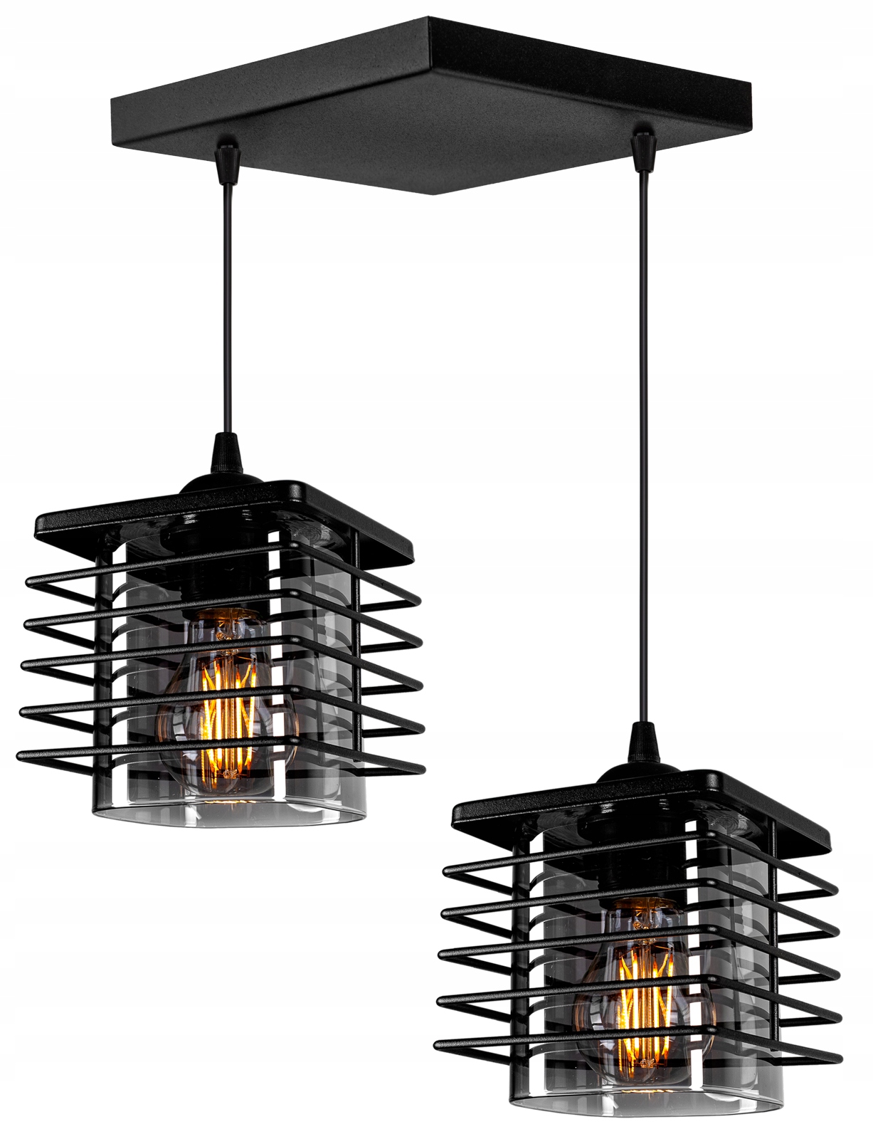 

Nowoczesna Szklana Lampa Wisząca Sufitowa Loft Led