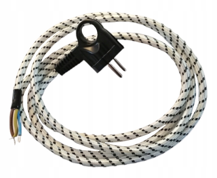 

Przewód Kabel Sznur W Oplocie Żelazka Mpm 1,8m