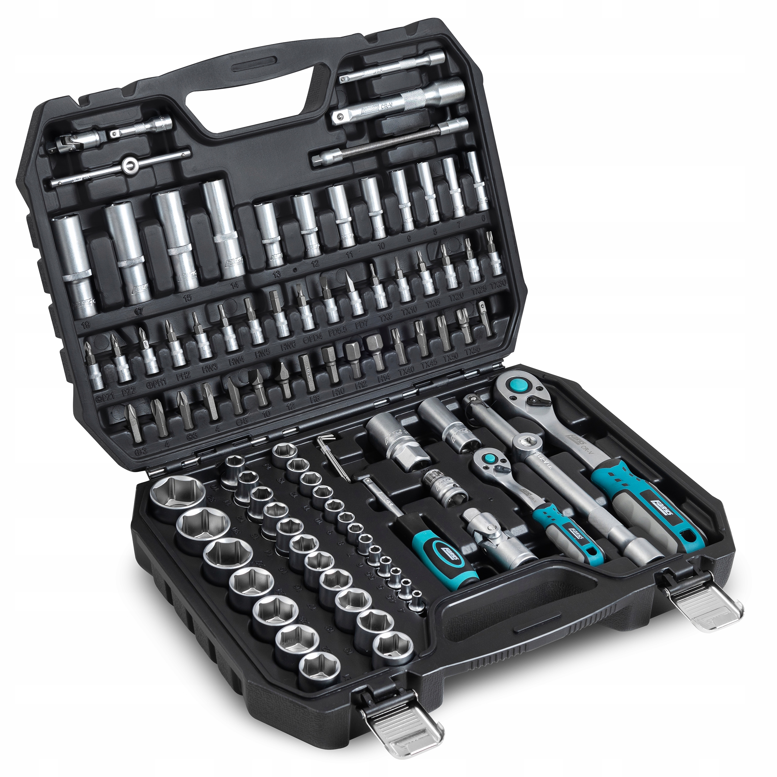 Sada nástrčných klíčů 1/2 1/4 Ráčnové bity Torx Imbus 94el FR2028