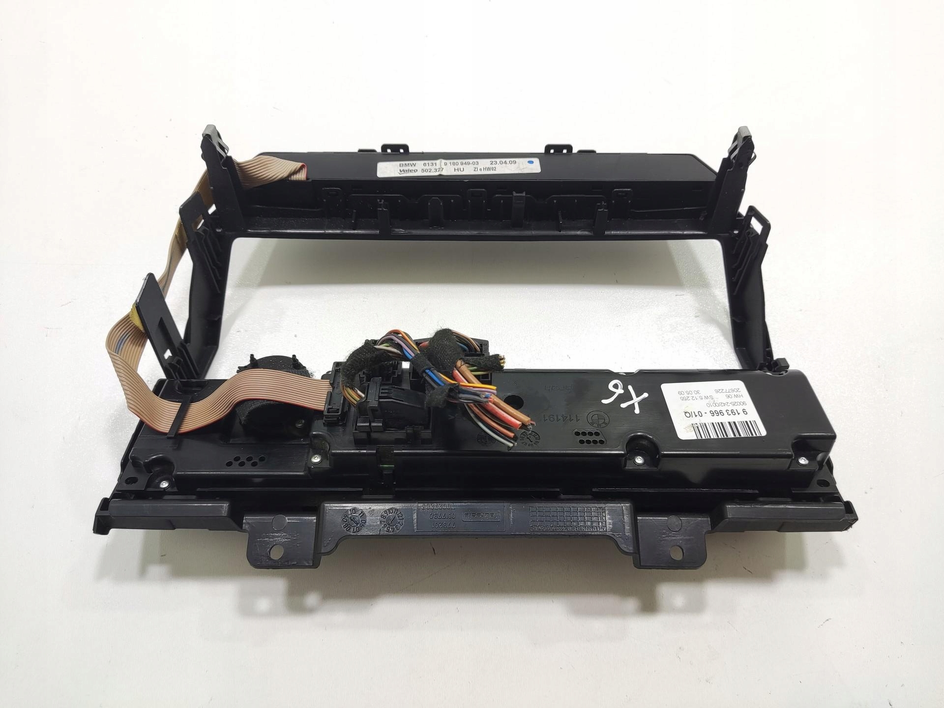 Unite commande clima Bouches buses BMW X6 E71 2007-2012 9193966 9180949