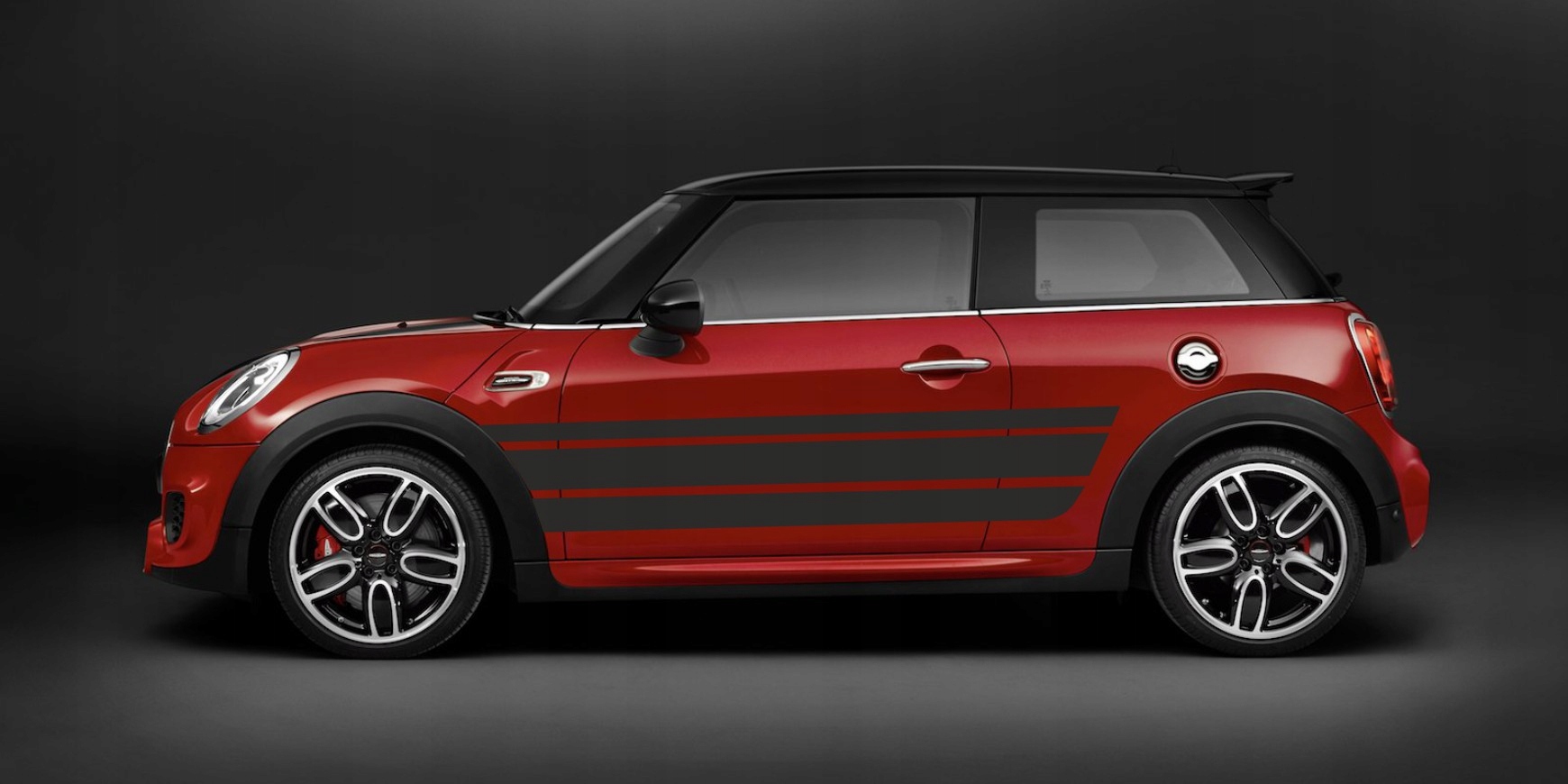 Samolepky Mini Cooper Pásy Křídla Wings Kvalita