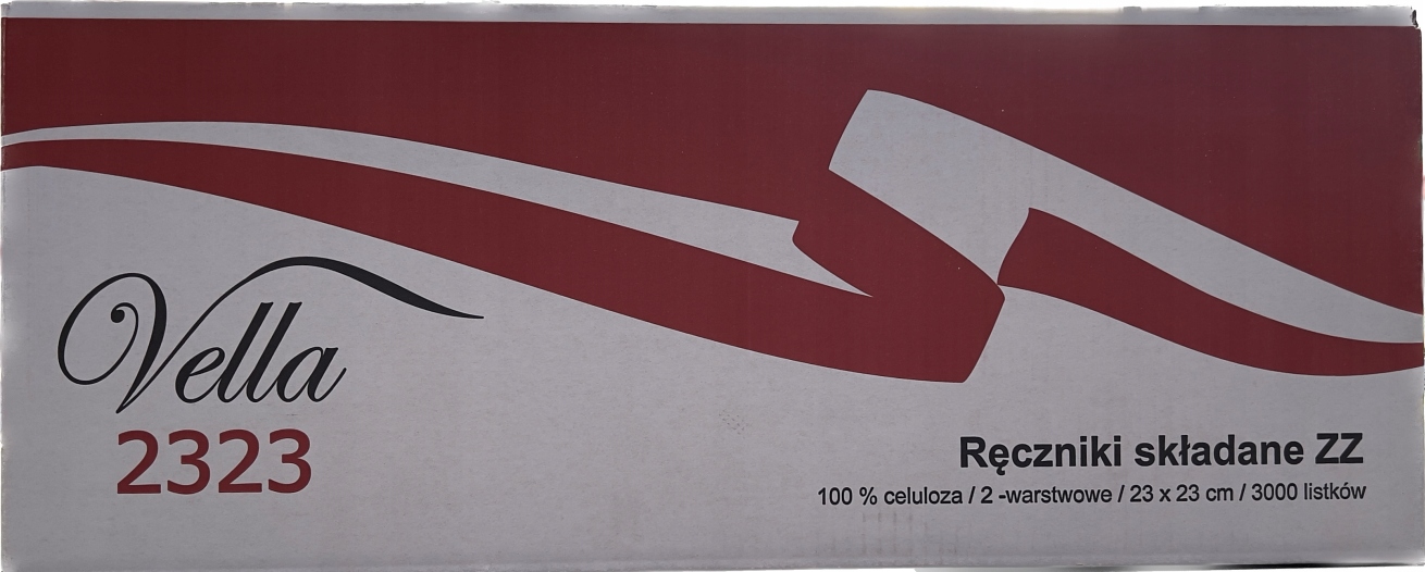 

Ręcznik papierowy Zz Vella celuloza,2warstwy,biały