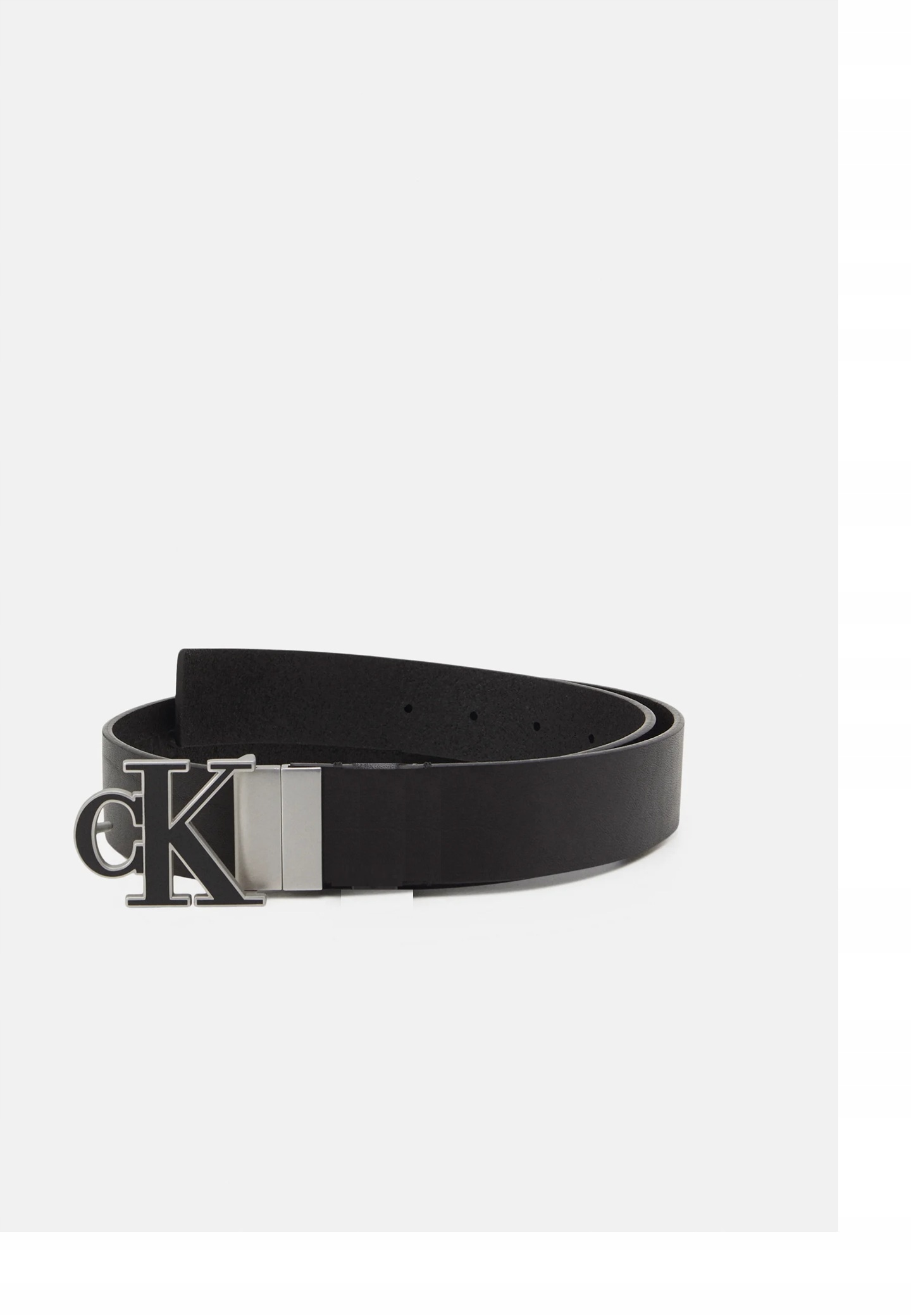 Pásek pánský Calvin Klein Mono Rev/ Adj Black/Brown vel. 85