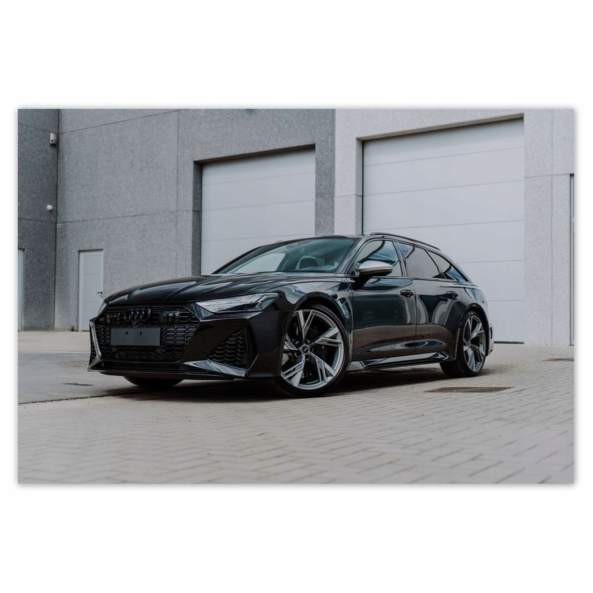 Plakáty 200x135 Černé auto Audi