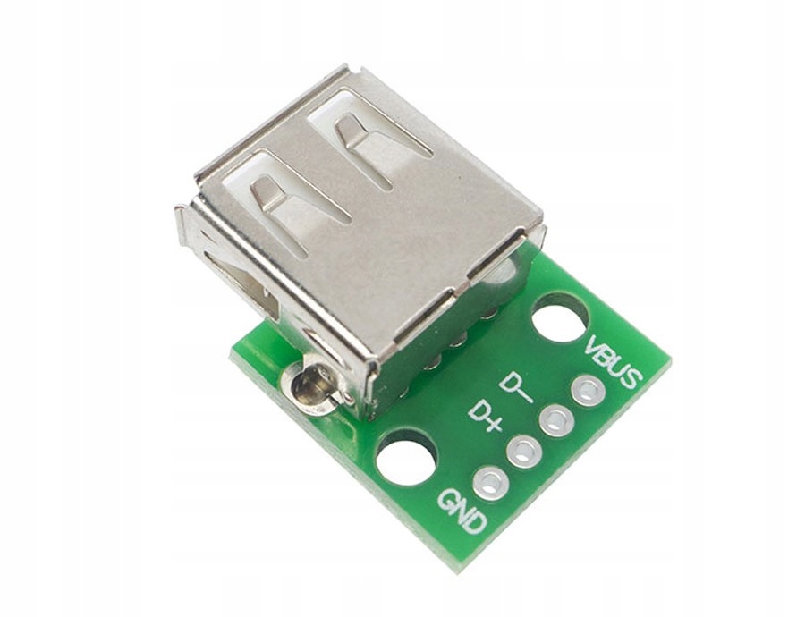 

Adapter przejściówka Usb Dip gniazdo Usb A żeńskie