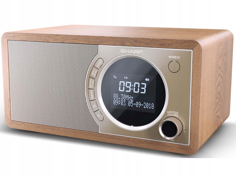 Radio Cyfrowe Sharp DR-450(BR) Dab/dab+/fm With Rds/bt