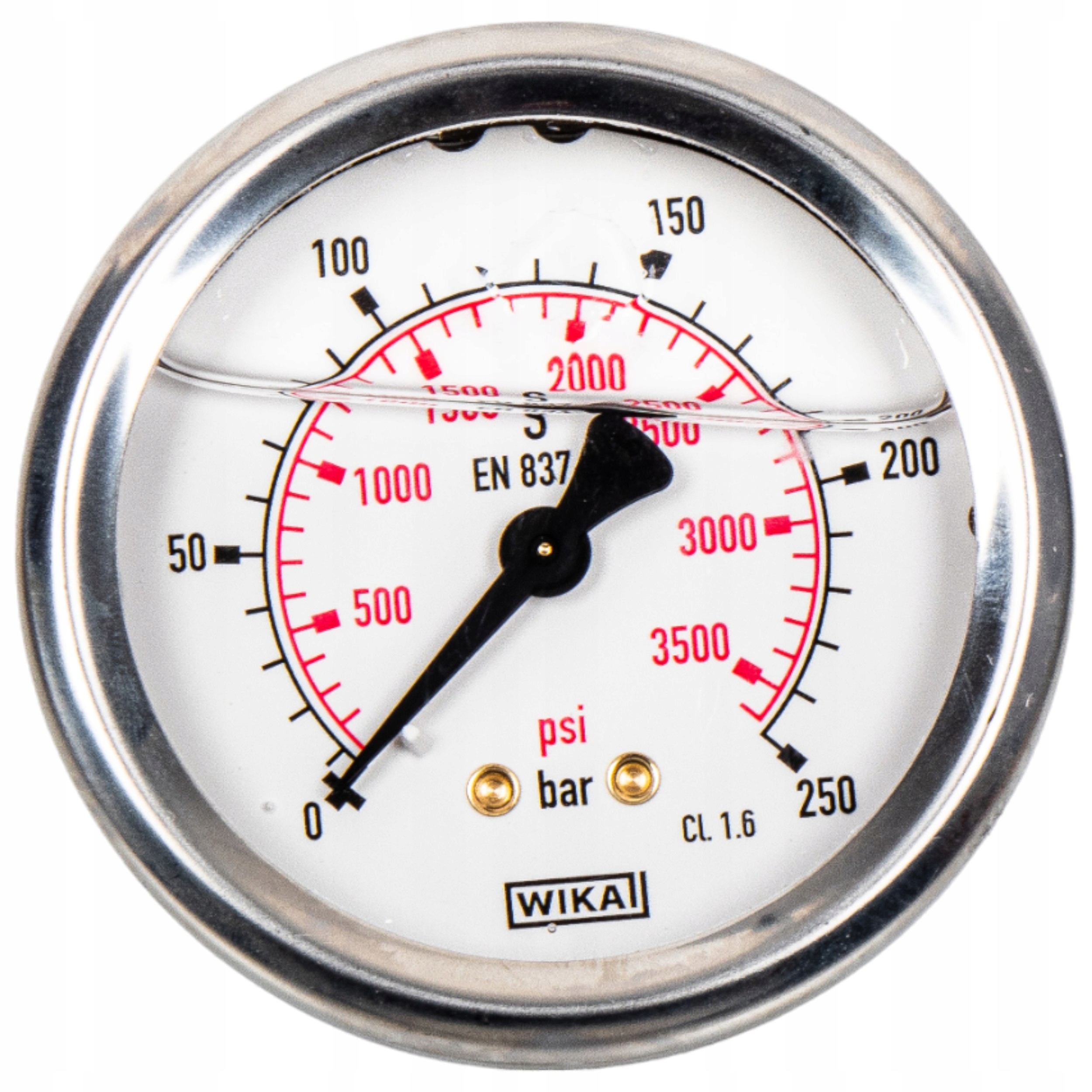 MANOMETR HYDRAULICZNY 63 BSP 1/4 TYŁ ZAKRES 0-250 Producent części Kramp
