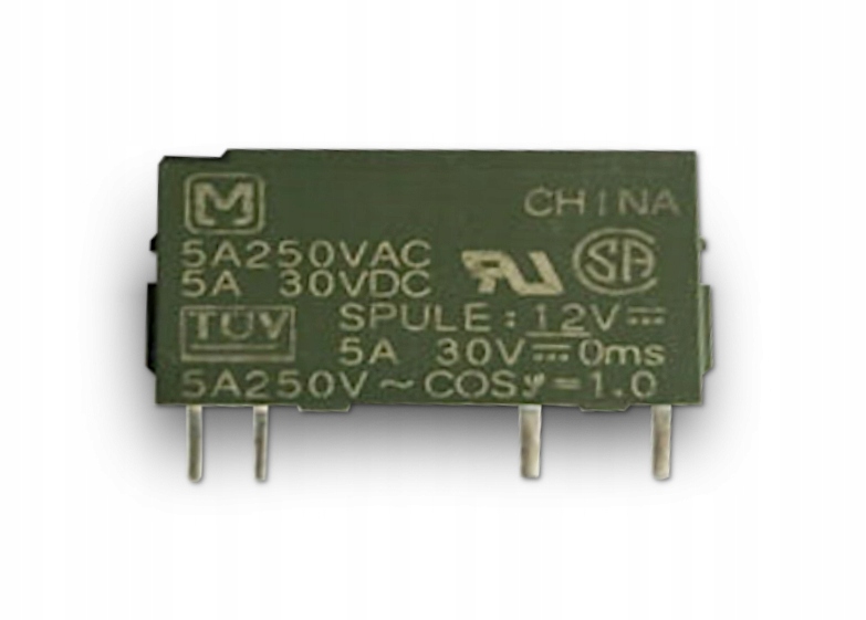 

Przekaźnik 12V 5A PA1A12C