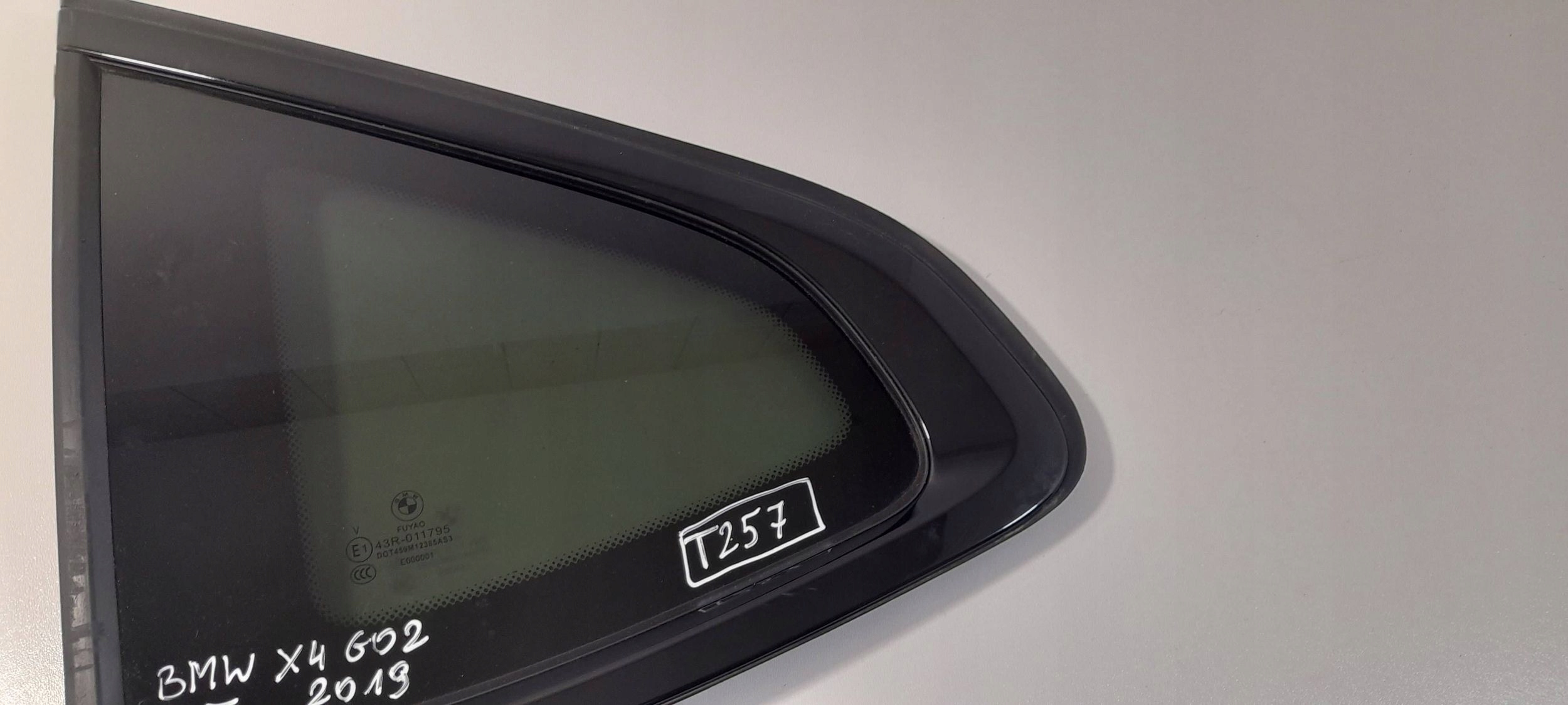 BMW X4 G02 window bodywork rear left 741654710 (T257)