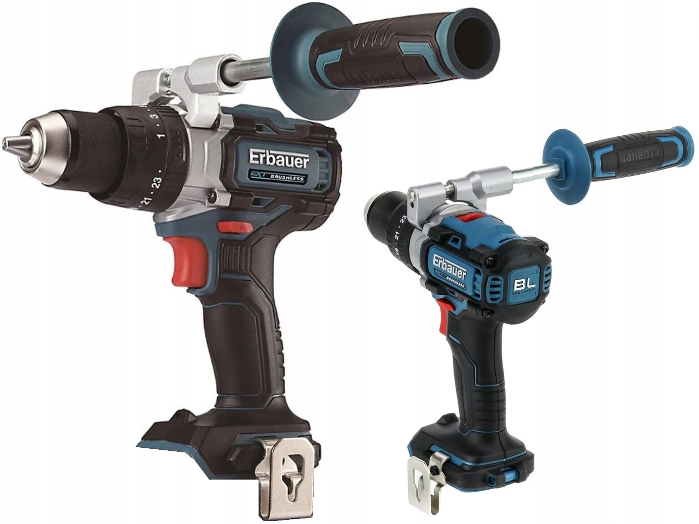 Erbauer ECDT18-LI-2 Udar ECD18 Aku 18V 120Nm