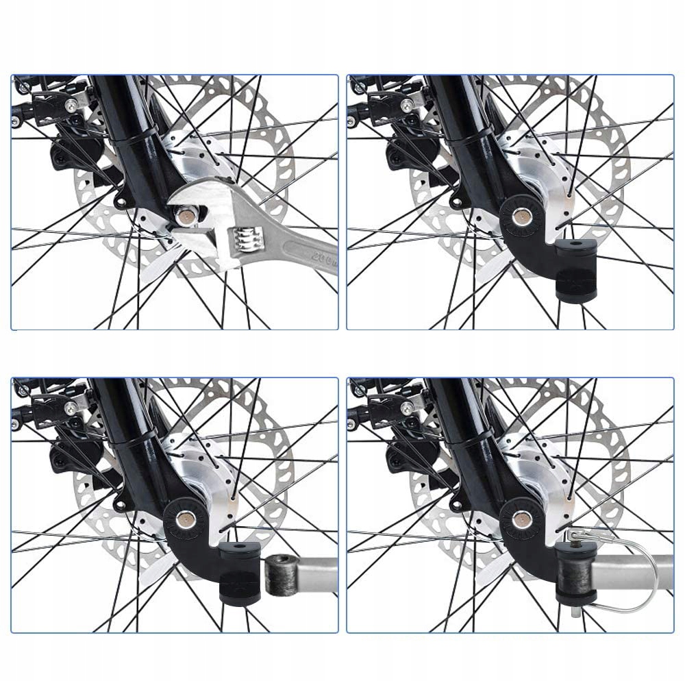 ZACZEP DO PRZYCZEPKA ROWEROWA UCHWYT DYSZEL HAK x2 Liczba miejsc nie dotyczy