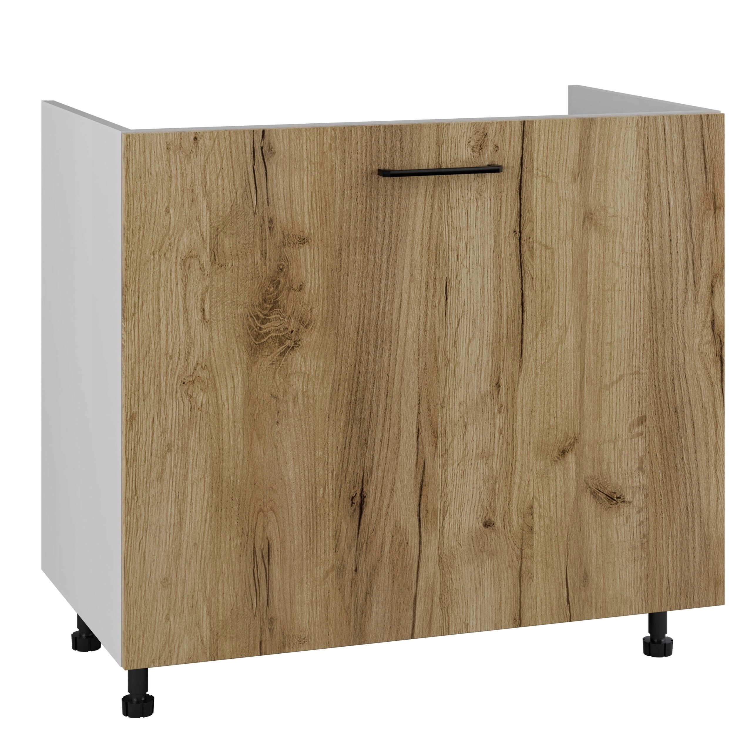 Spodní kuchyňská skříňka pod dřez s zásuvkou 90 Tafla Dub Craft Zlatá