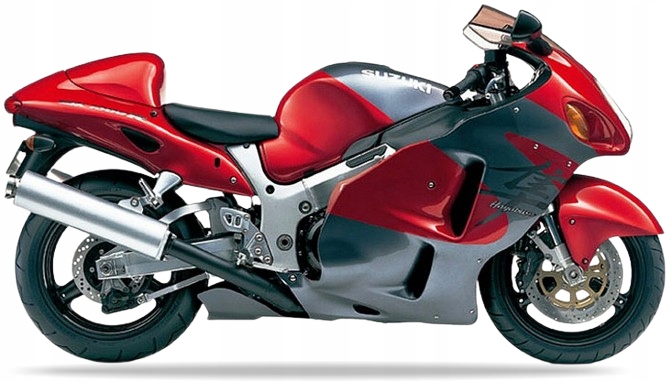 Nálepky Juula Na Suzuki Gsx 1300 R Hayabusa 2000 C4N Červená YC6 Šedá