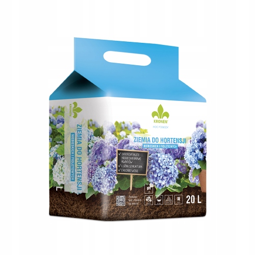 

Ziemia Podłoże do Hortensji Niebieskich 20L Kronen