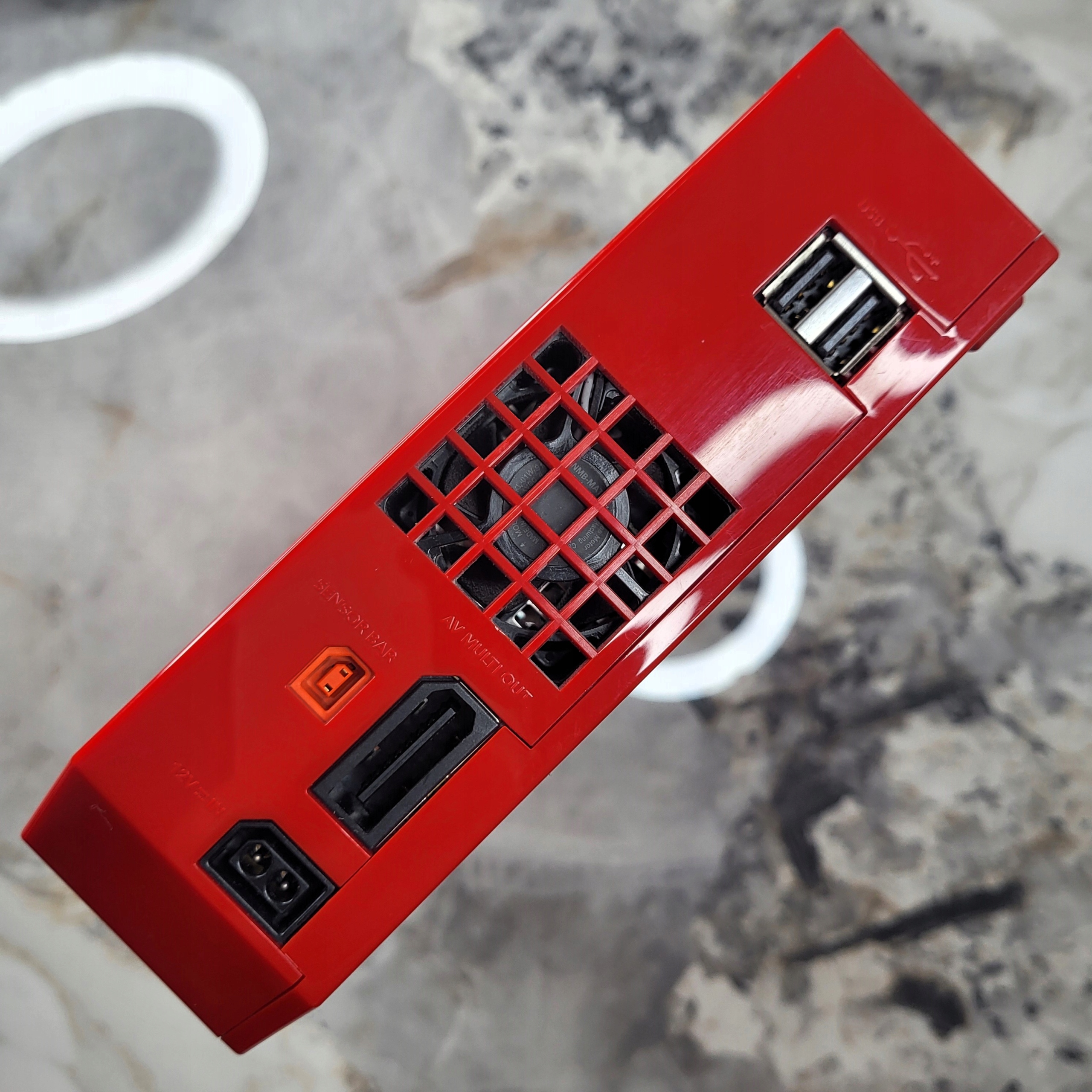 Konsola NINTENDO WII 25th ANNIVERSARY EDITION MARIO Czerwona Stan 8/10 BOX Stan opakowania oryginalne